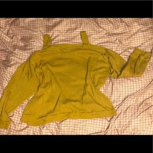 Yellow Charlotte Russe shirt